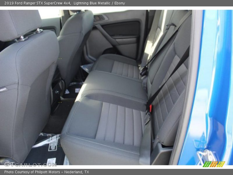 Lightning Blue Metallic / Ebony 2019 Ford Ranger STX SuperCrew 4x4