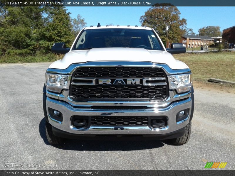 Bright White / Black/Diesel Gray 2019 Ram 4500 Tradesman Crew Cab 4x4 Chassis