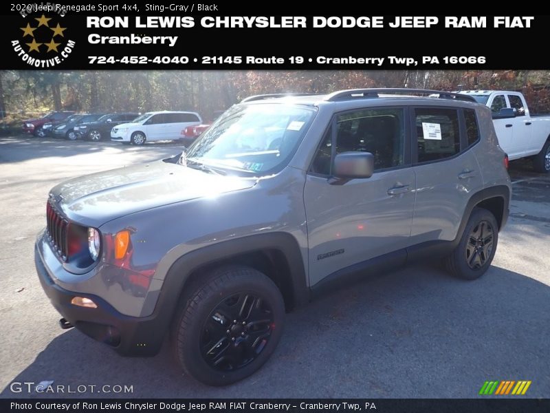 Sting-Gray / Black 2020 Jeep Renegade Sport 4x4