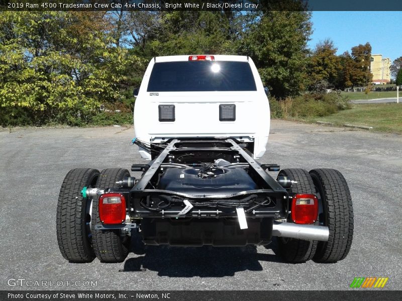 Bright White / Black/Diesel Gray 2019 Ram 4500 Tradesman Crew Cab 4x4 Chassis