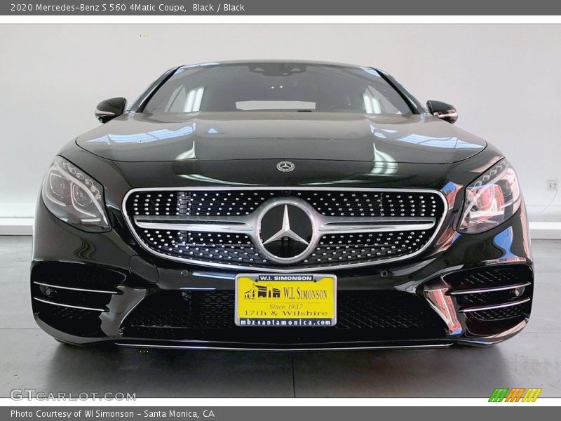 Black / Black 2020 Mercedes-Benz S 560 4Matic Coupe