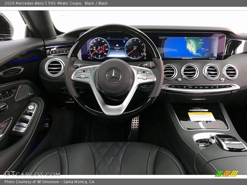 Dashboard of 2020 S 560 4Matic Coupe