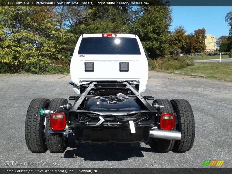 Bright White / Black/Diesel Gray 2019 Ram 4500 Tradesman Crew Cab 4x4 Chassis