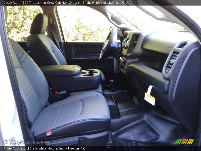 Bright White / Black/Diesel Gray 2019 Ram 4500 Tradesman Crew Cab 4x4 Chassis