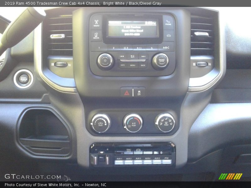Bright White / Black/Diesel Gray 2019 Ram 4500 Tradesman Crew Cab 4x4 Chassis