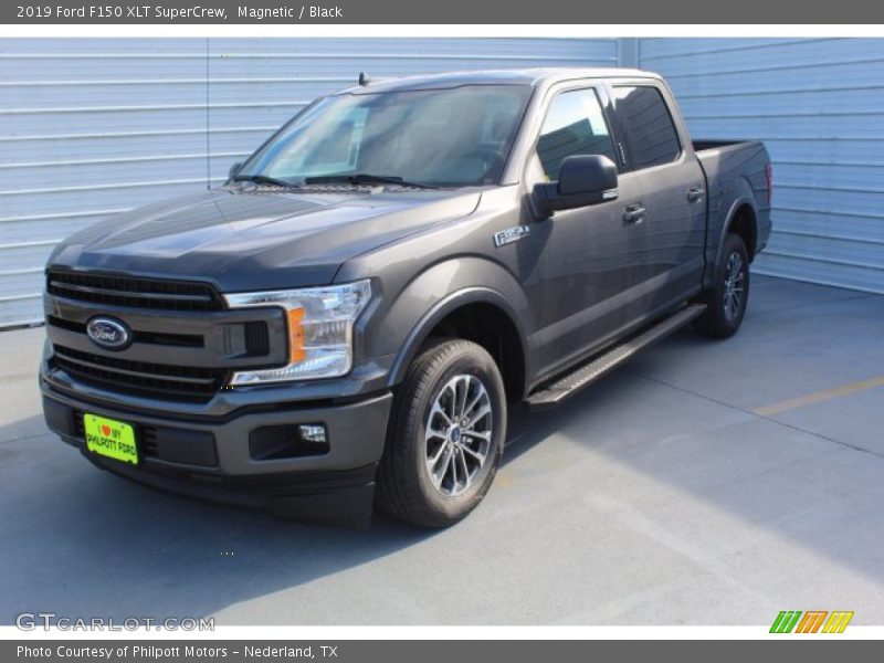 Magnetic / Black 2019 Ford F150 XLT SuperCrew