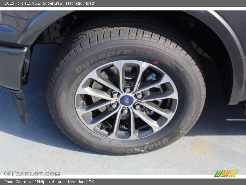 Magnetic / Black 2019 Ford F150 XLT SuperCrew