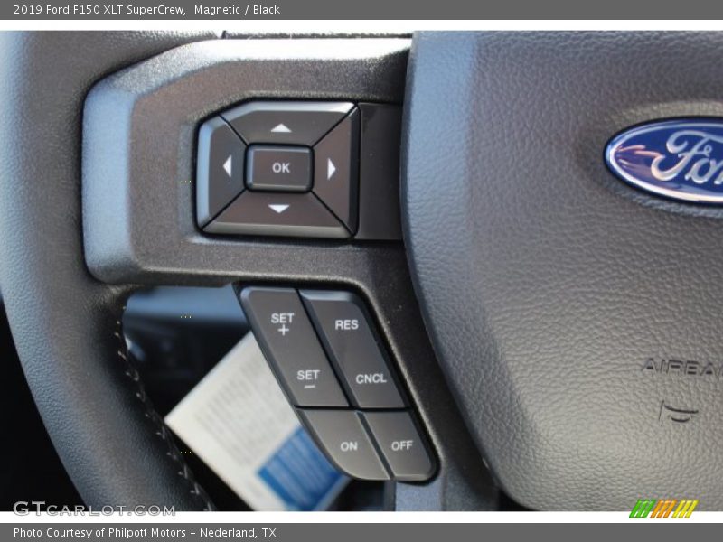 Magnetic / Black 2019 Ford F150 XLT SuperCrew