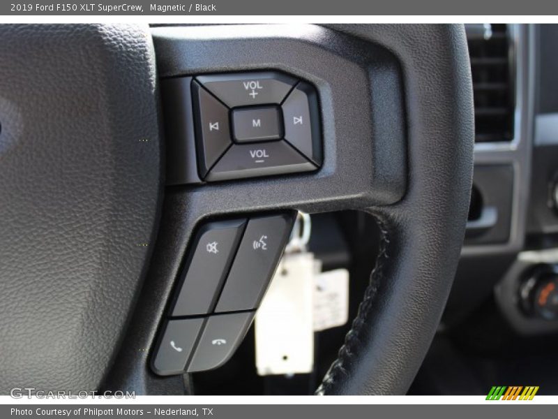 Magnetic / Black 2019 Ford F150 XLT SuperCrew