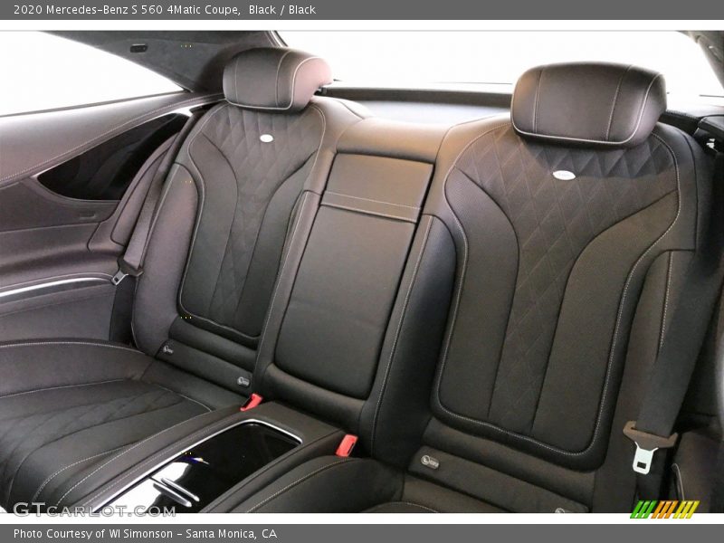 Rear Seat of 2020 S 560 4Matic Coupe