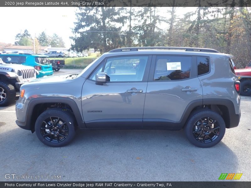 Sting-Gray / Black 2020 Jeep Renegade Latitude 4x4