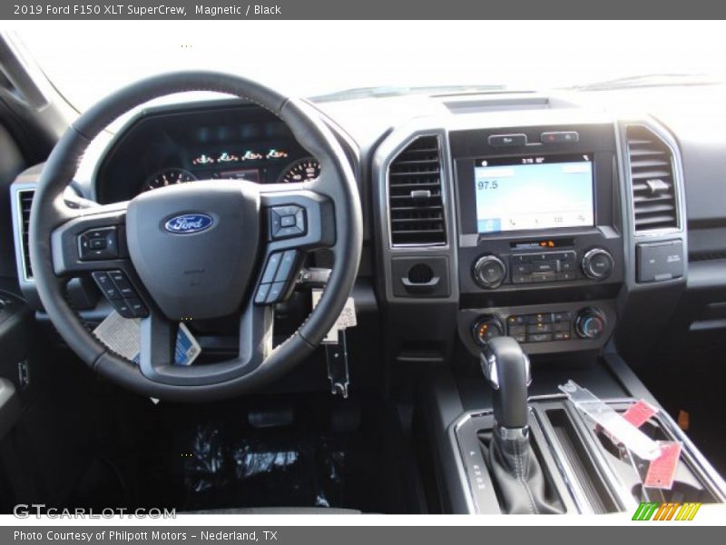 Magnetic / Black 2019 Ford F150 XLT SuperCrew