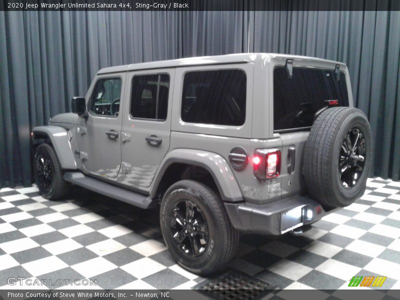 Sting-Gray / Black 2020 Jeep Wrangler Unlimited Sahara 4x4