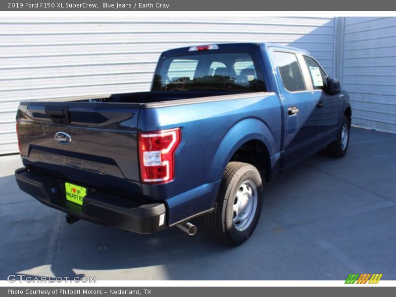 Blue Jeans / Earth Gray 2019 Ford F150 XL SuperCrew