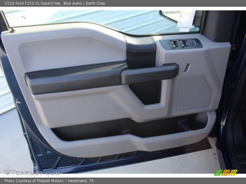 Blue Jeans / Earth Gray 2019 Ford F150 XL SuperCrew