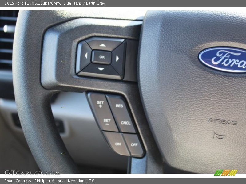 Blue Jeans / Earth Gray 2019 Ford F150 XL SuperCrew