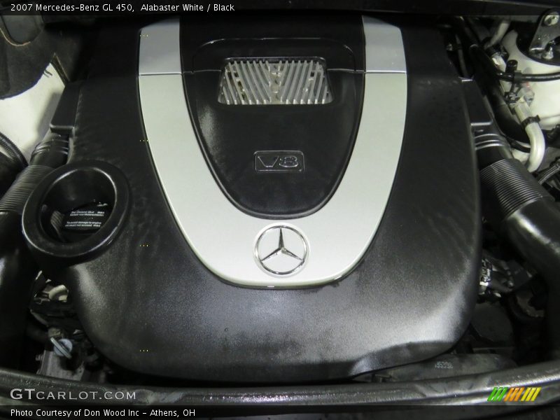 Alabaster White / Black 2007 Mercedes-Benz GL 450