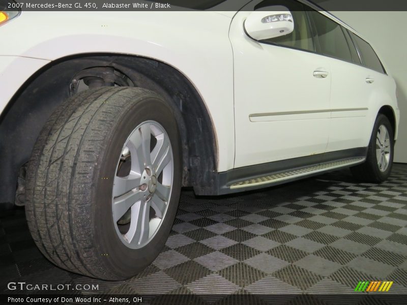 Alabaster White / Black 2007 Mercedes-Benz GL 450