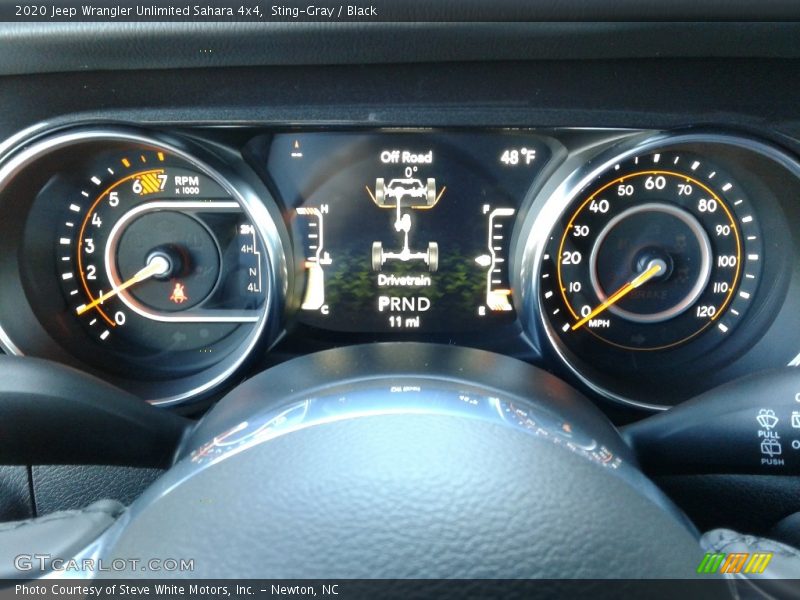 Sting-Gray / Black 2020 Jeep Wrangler Unlimited Sahara 4x4