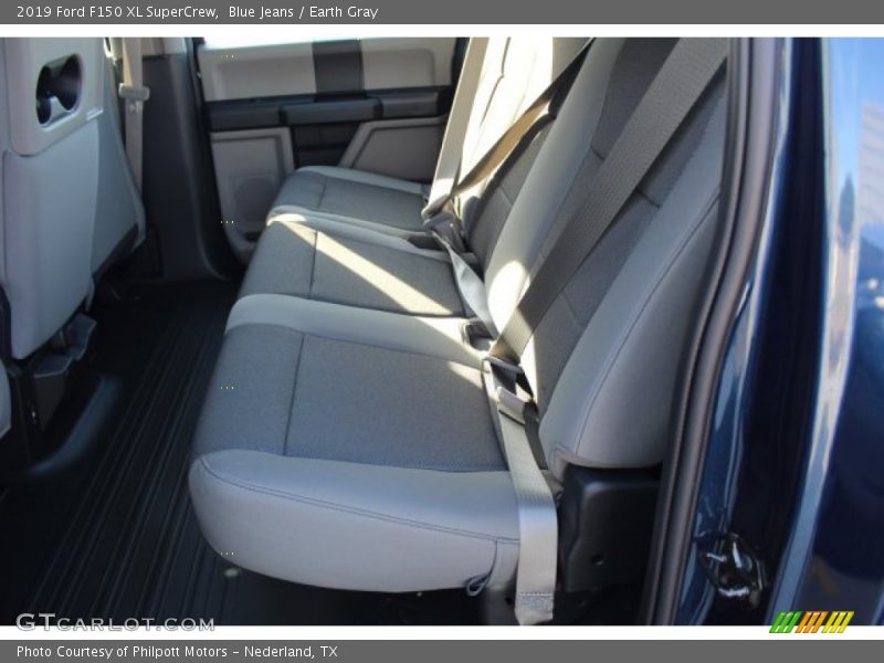 Blue Jeans / Earth Gray 2019 Ford F150 XL SuperCrew
