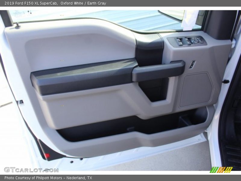 Oxford White / Earth Gray 2019 Ford F150 XL SuperCab