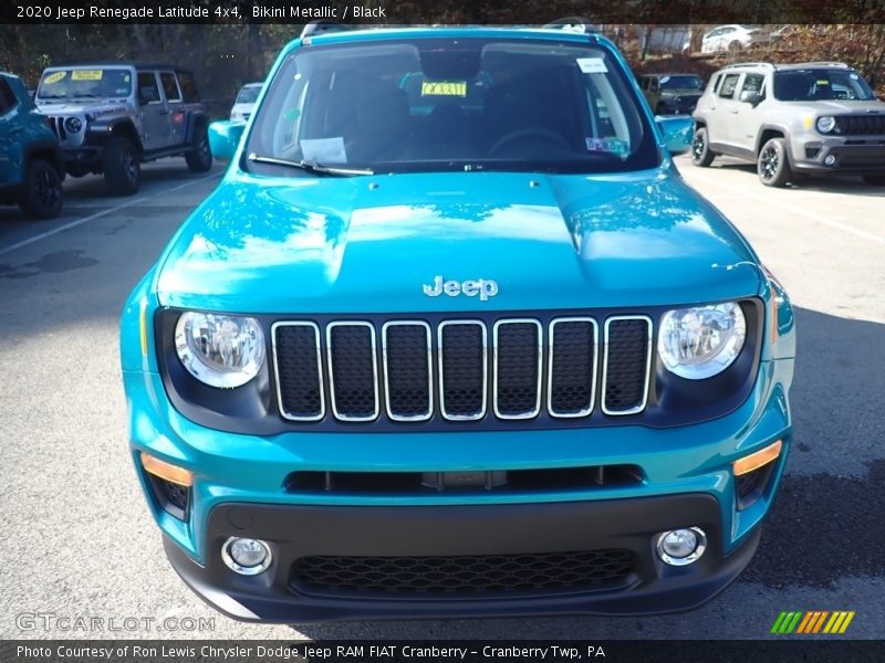 Bikini Metallic / Black 2020 Jeep Renegade Latitude 4x4