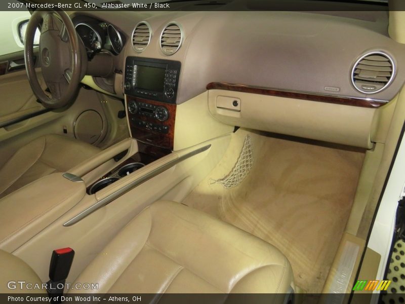 Alabaster White / Black 2007 Mercedes-Benz GL 450