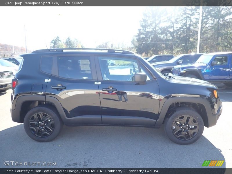 Black / Black 2020 Jeep Renegade Sport 4x4