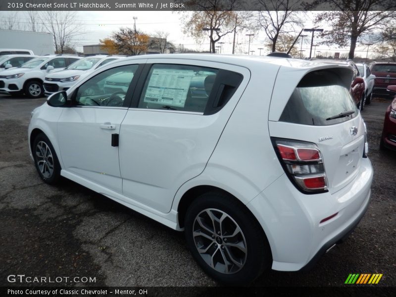  2019 Sonic LT Hatchback Summit White