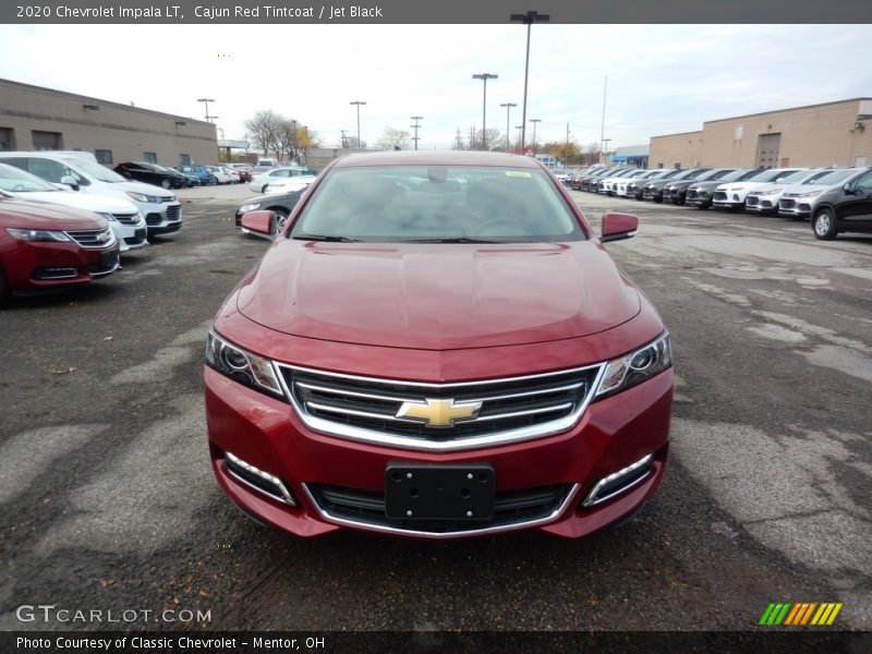 Cajun Red Tintcoat / Jet Black 2020 Chevrolet Impala LT