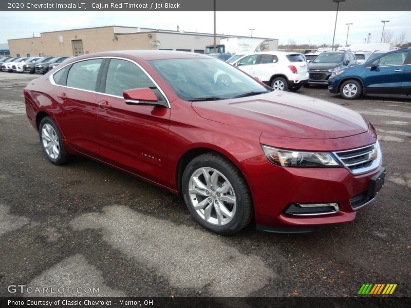 Cajun Red Tintcoat / Jet Black 2020 Chevrolet Impala LT