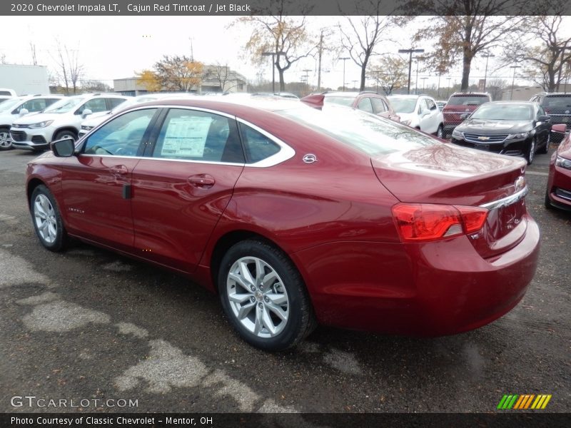 Cajun Red Tintcoat / Jet Black 2020 Chevrolet Impala LT