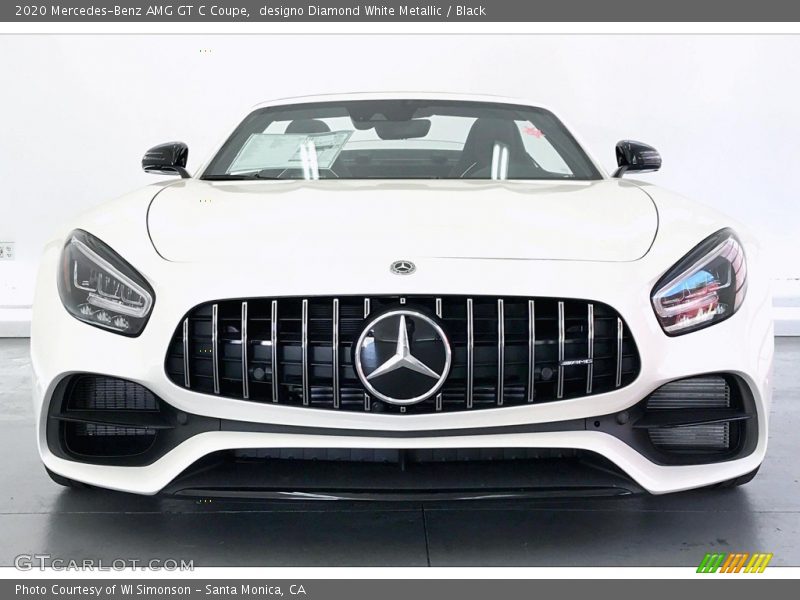 designo Diamond White Metallic / Black 2020 Mercedes-Benz AMG GT C Coupe