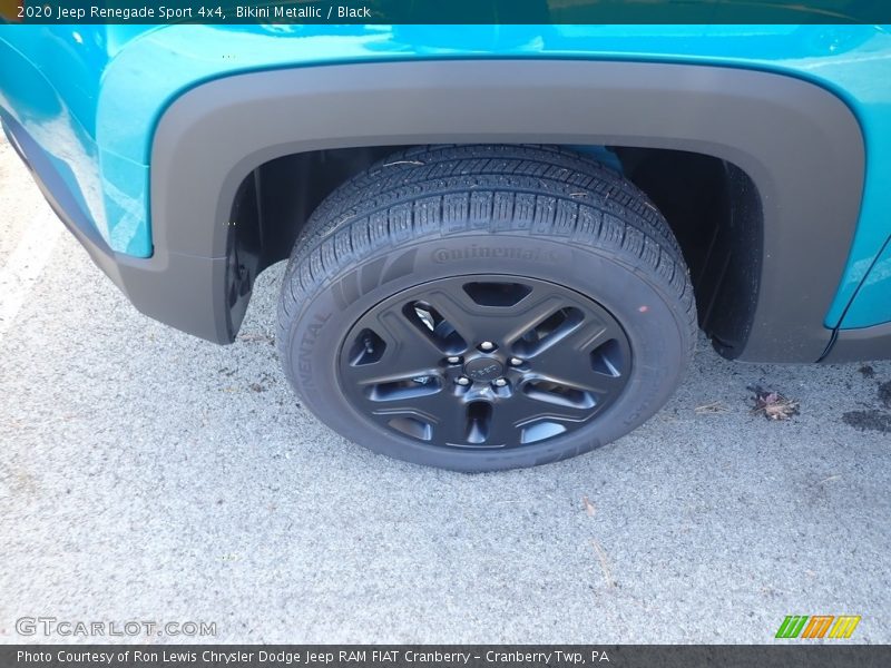 Bikini Metallic / Black 2020 Jeep Renegade Sport 4x4