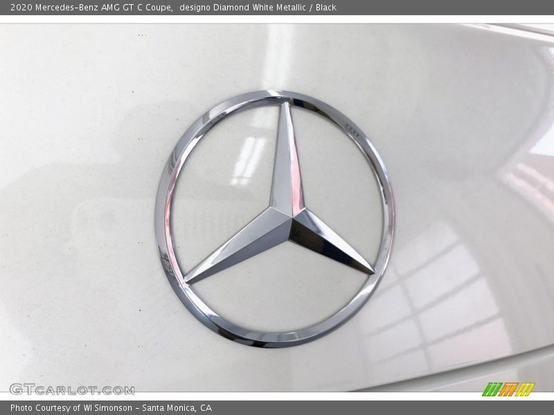 designo Diamond White Metallic / Black 2020 Mercedes-Benz AMG GT C Coupe
