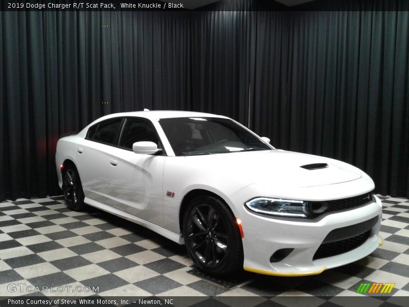 White Knuckle / Black 2019 Dodge Charger R/T Scat Pack