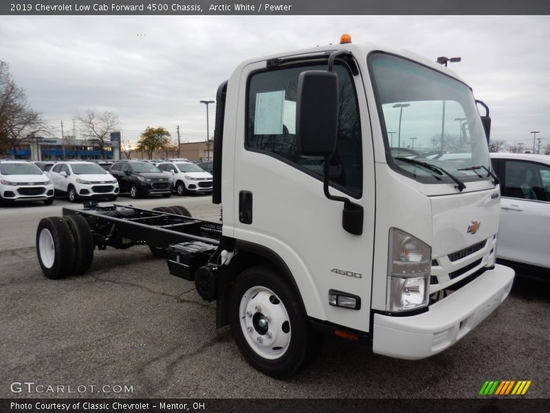  2019 Low Cab Forward 4500 Chassis Arctic White
