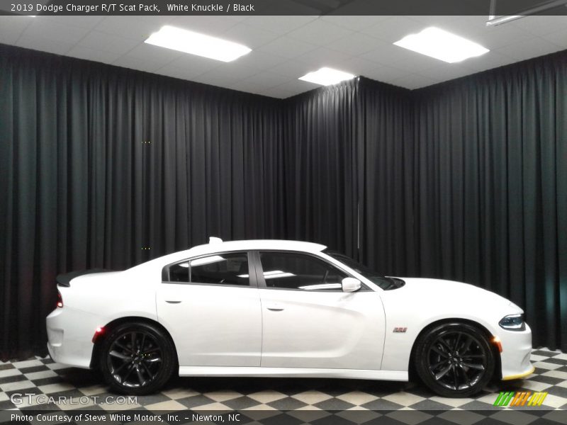 White Knuckle / Black 2019 Dodge Charger R/T Scat Pack