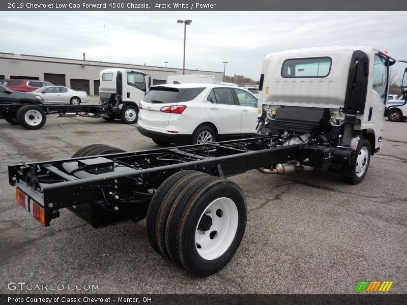 Undercarriage of 2019 Low Cab Forward 4500 Chassis