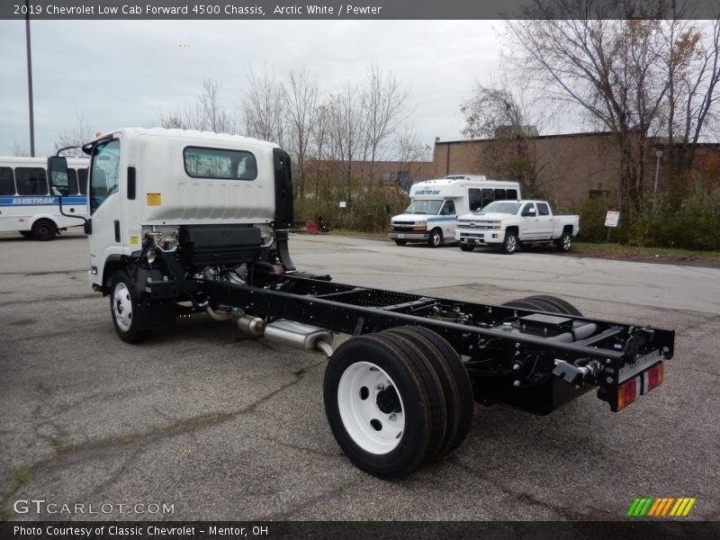 Undercarriage of 2019 Low Cab Forward 4500 Chassis