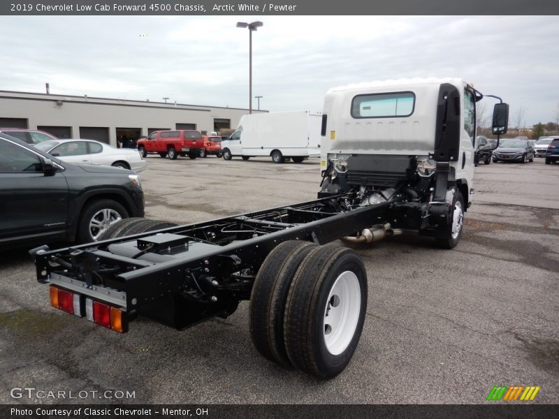 Arctic White / Pewter 2019 Chevrolet Low Cab Forward 4500 Chassis