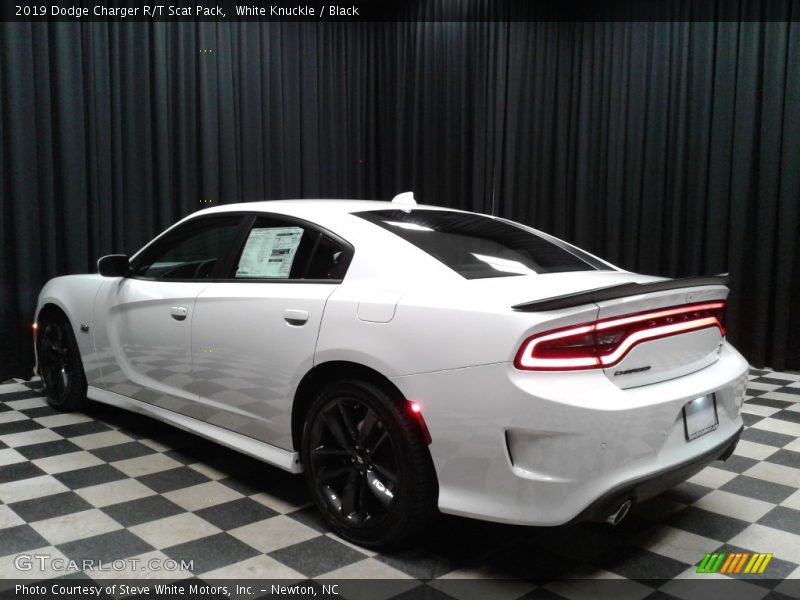 White Knuckle / Black 2019 Dodge Charger R/T Scat Pack