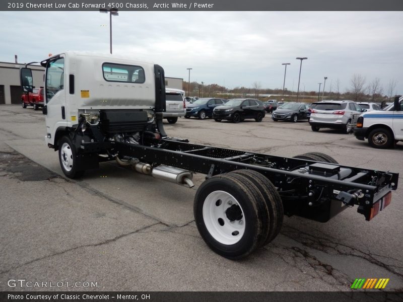 Arctic White / Pewter 2019 Chevrolet Low Cab Forward 4500 Chassis
