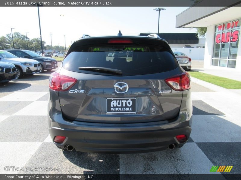 Meteor Gray Mica / Black 2016 Mazda CX-5 Grand Touring