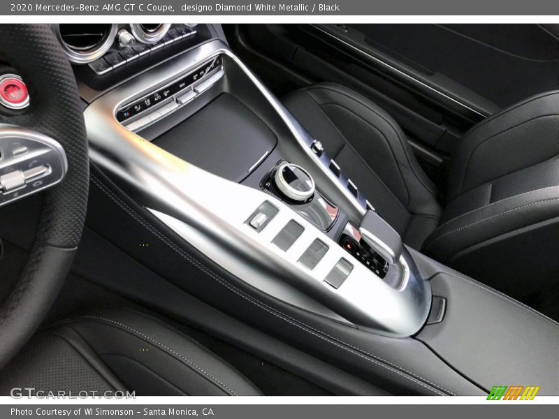 Controls of 2020 AMG GT C Coupe