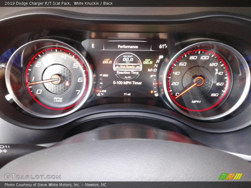 White Knuckle / Black 2019 Dodge Charger R/T Scat Pack