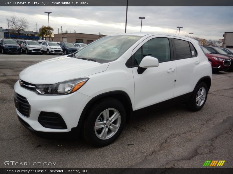 Summit White / Jet Black 2020 Chevrolet Trax LS
