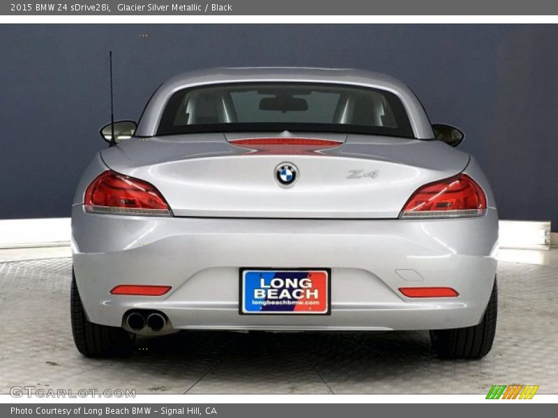 Glacier Silver Metallic / Black 2015 BMW Z4 sDrive28i