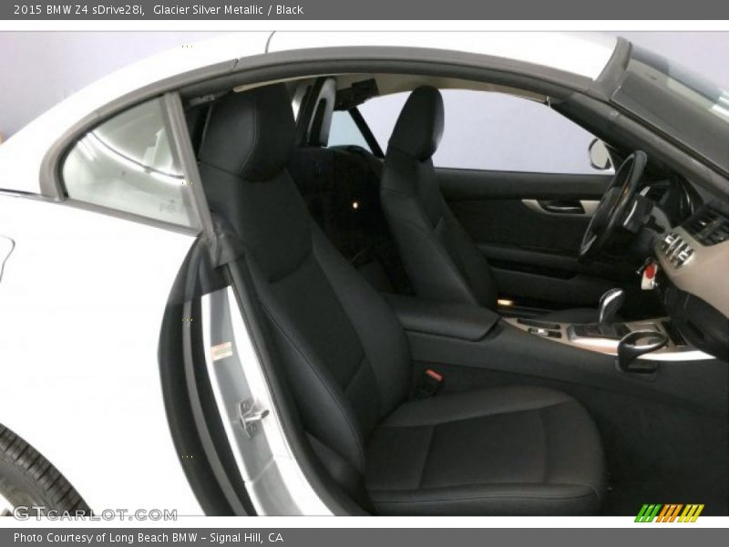 Glacier Silver Metallic / Black 2015 BMW Z4 sDrive28i