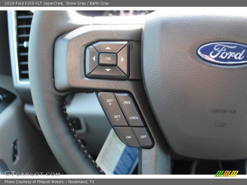 Stone Gray / Earth Gray 2019 Ford F150 XLT SuperCrew